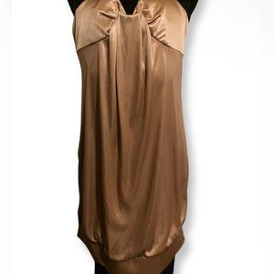 Rampage gold silly dress